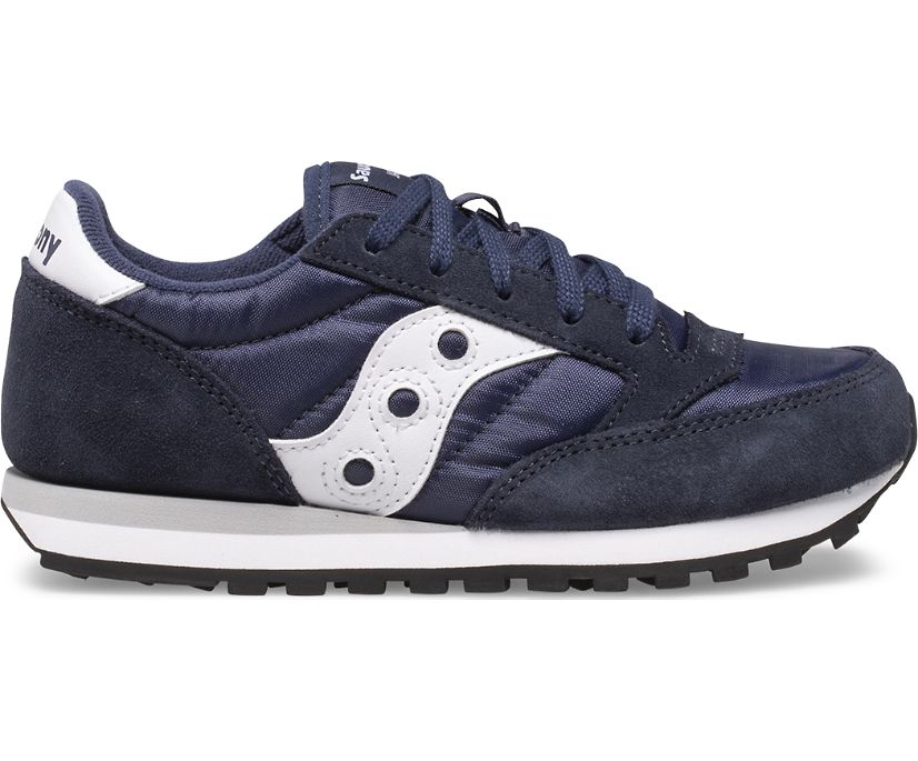 Gyerek Saucony Jazz Original Tornacipő Sötétkék Fehér | HU 561JPQ